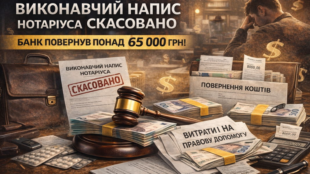 Скасування виконавчого напису нотаріуса