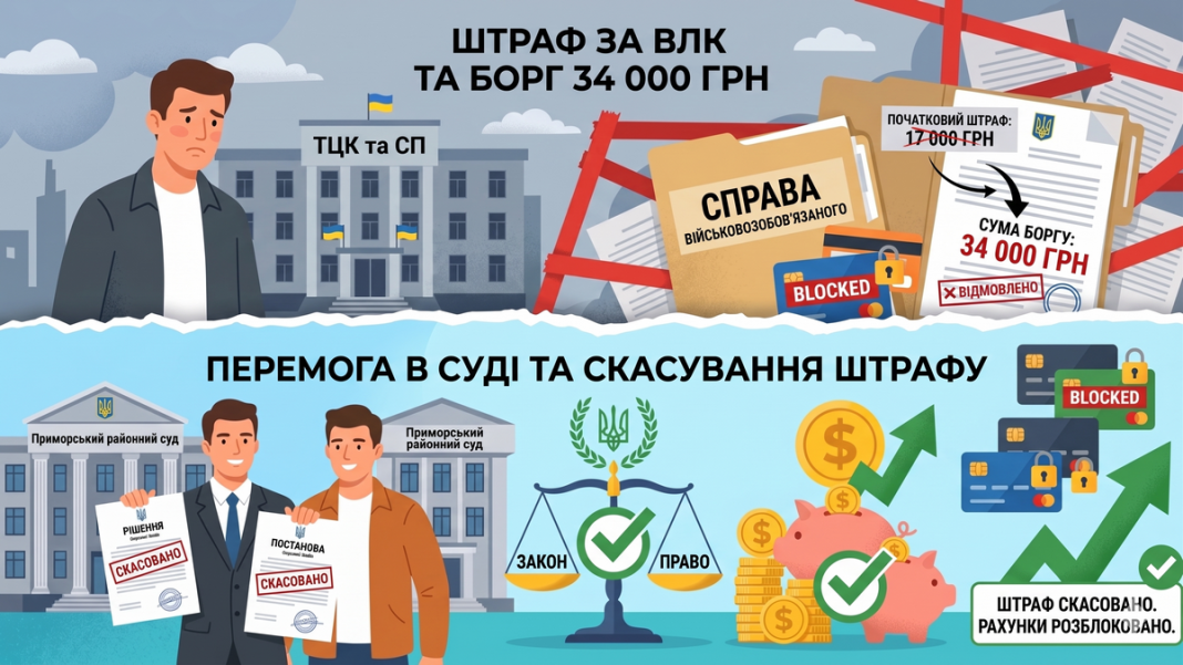 Скасовано штраф ТЦК за непроходження ВЛК