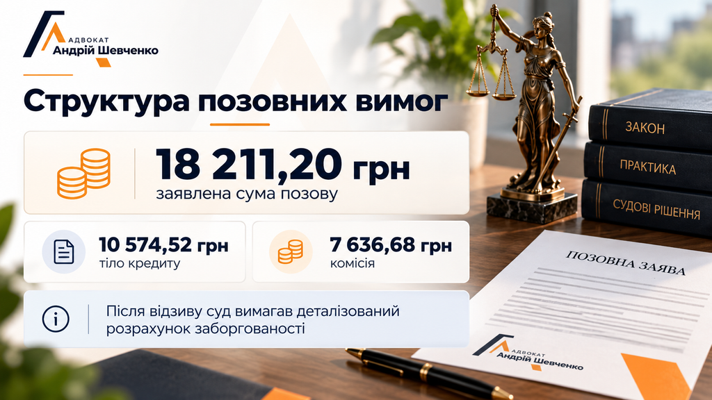Позовні вимоги Кредит Капітал